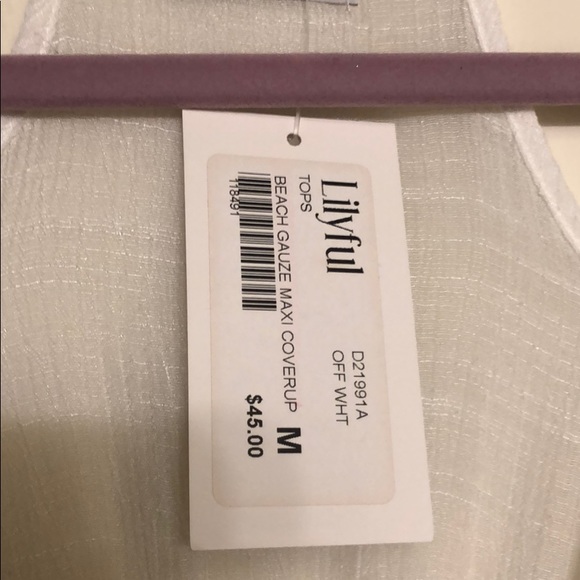 New Lilyful White Cover Up - Swim - Picture 7 of 7